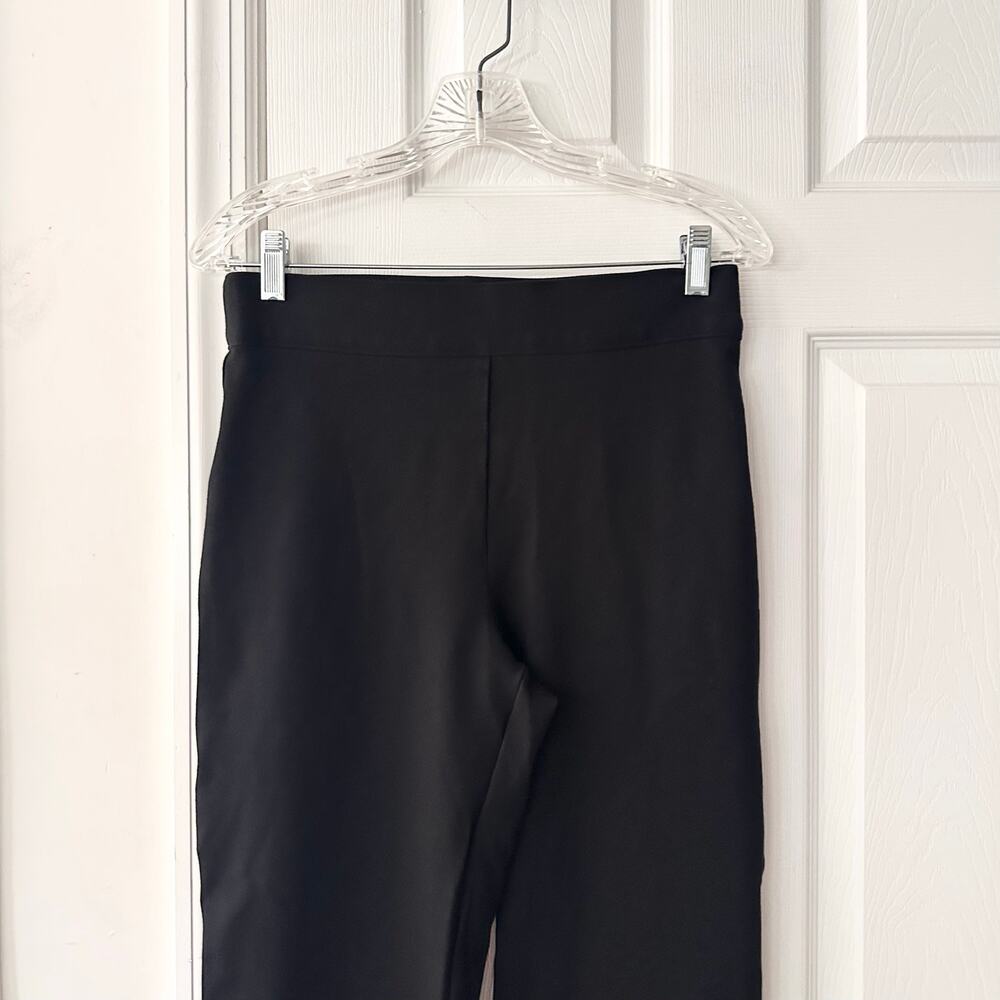 Spanx Black The Perfect Pant Flare Split Leg Trouser Pull On Pants Medium - Picture 3 of 8